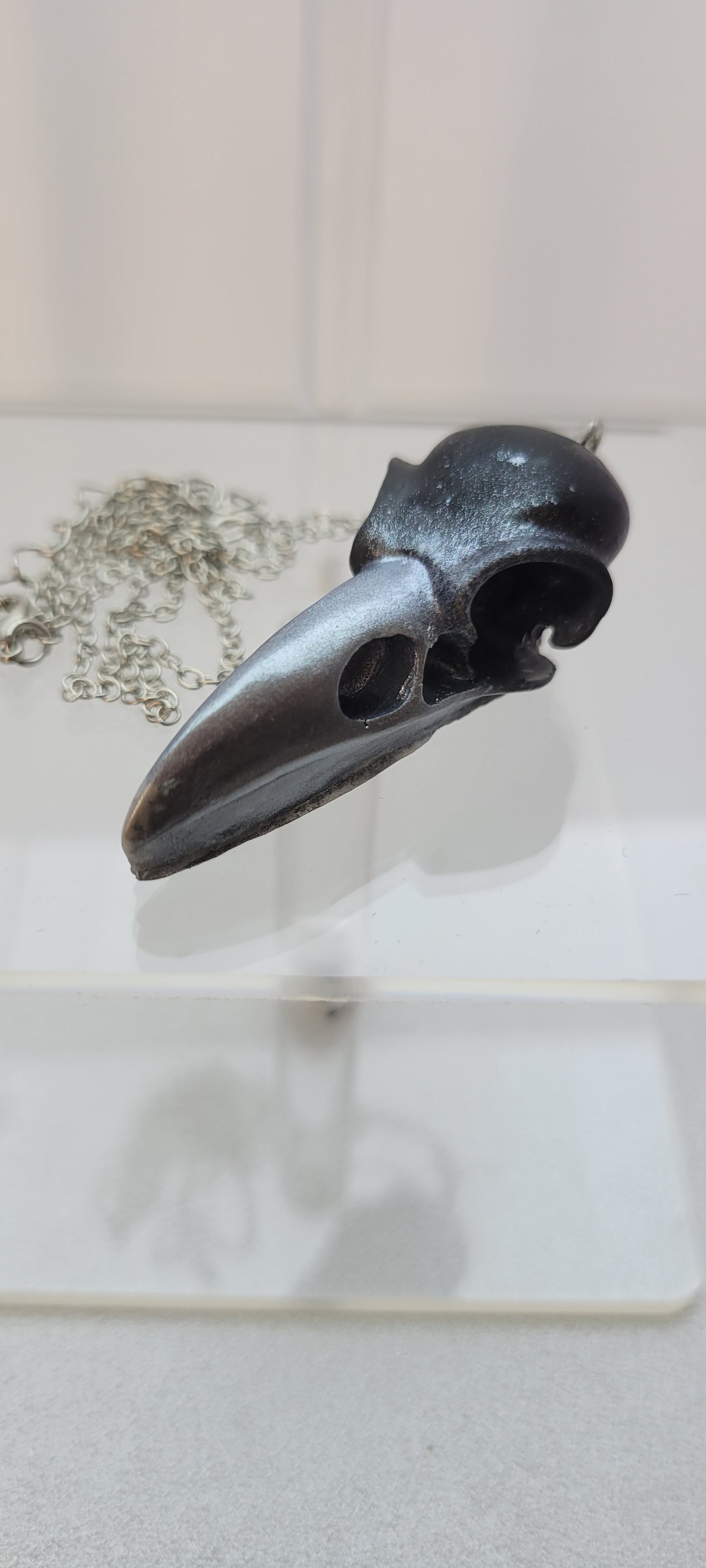 Crow Skull Necklace