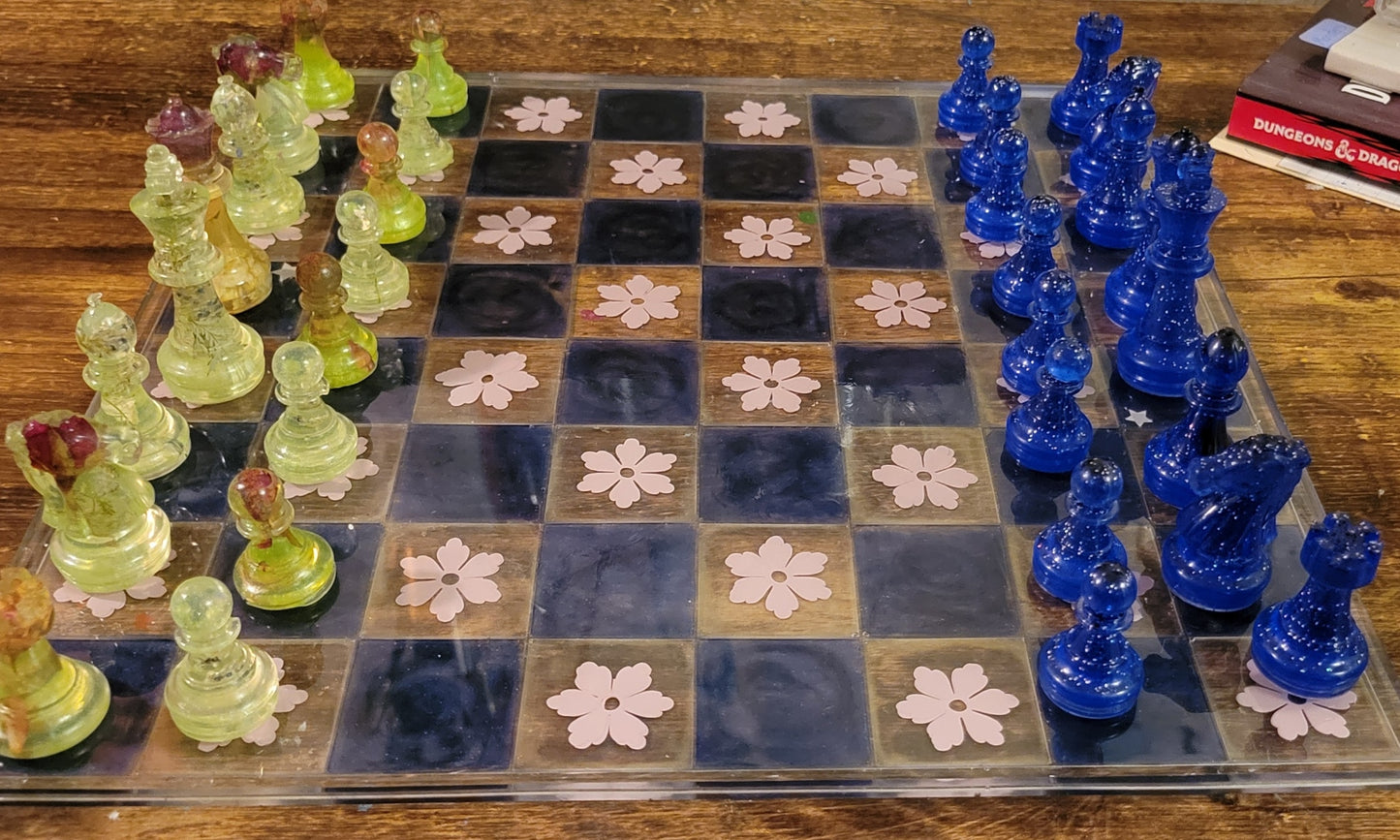 Sky VS Earth Chess Set